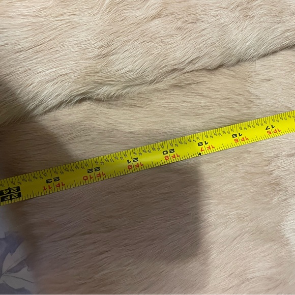 Women's vintage rabbit Fur Coat - Tan - Picture 11 of 15